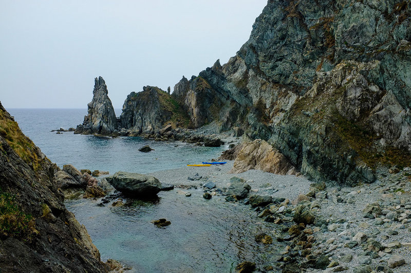 Первомайская прогулка Посьет - Зарубино на морских каяках