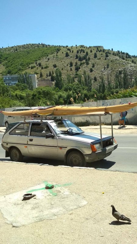 На реечном каяке из Балаклавы в Севастополь, и обратно…