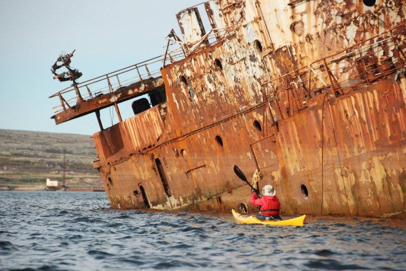 Баренцево море на морских каяках, ЗАТО &quot;Островной&quot;. 22 августа - 1 сентября 2016.