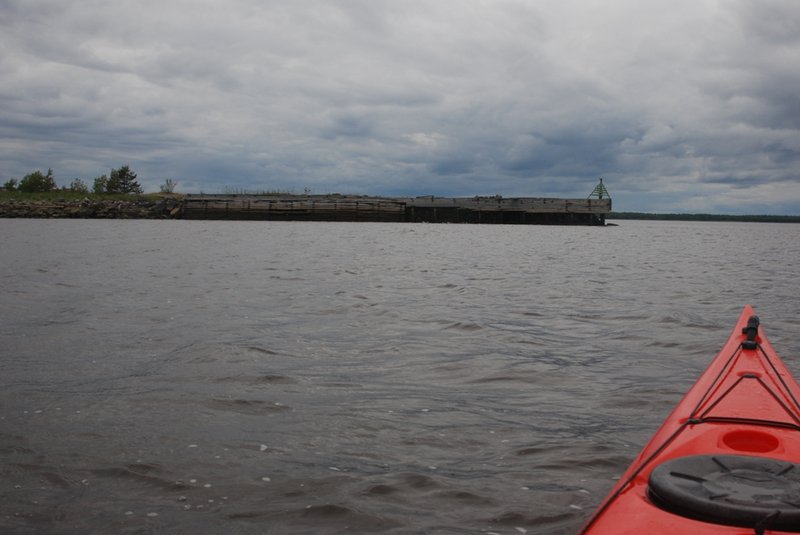 Белое море на морских каяках, Онежский залив по маршруту Онега – Беломорск, 264 км, 21 июня - 6 июля 2014