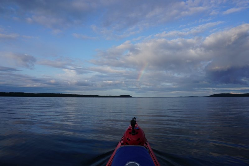 Одиночный поход по белому морю от деревни Кереть