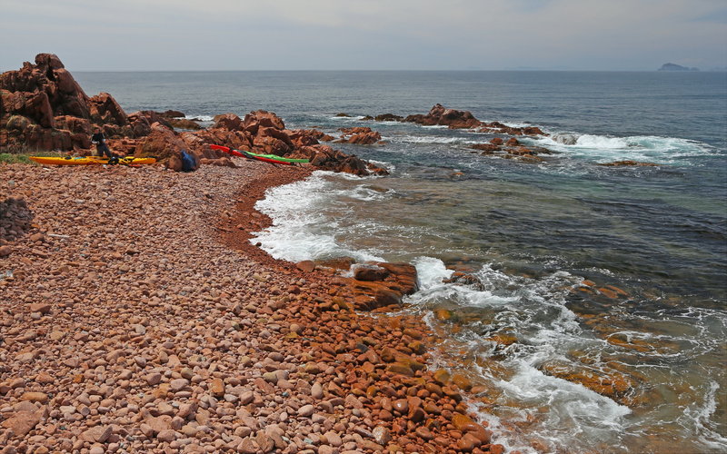 На морских каяках на острова Верховского (2013-2014)