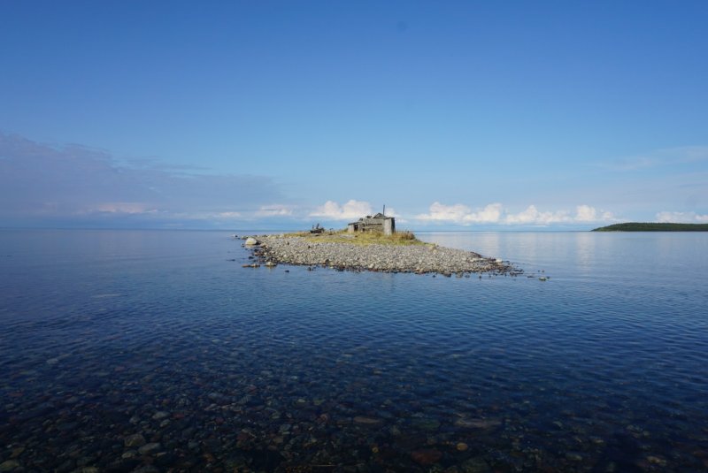 Одиночный поход по белому морю от деревни Кереть