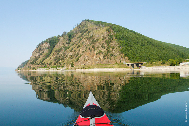 Байкал. Вдоль КБЖД на морском каяке