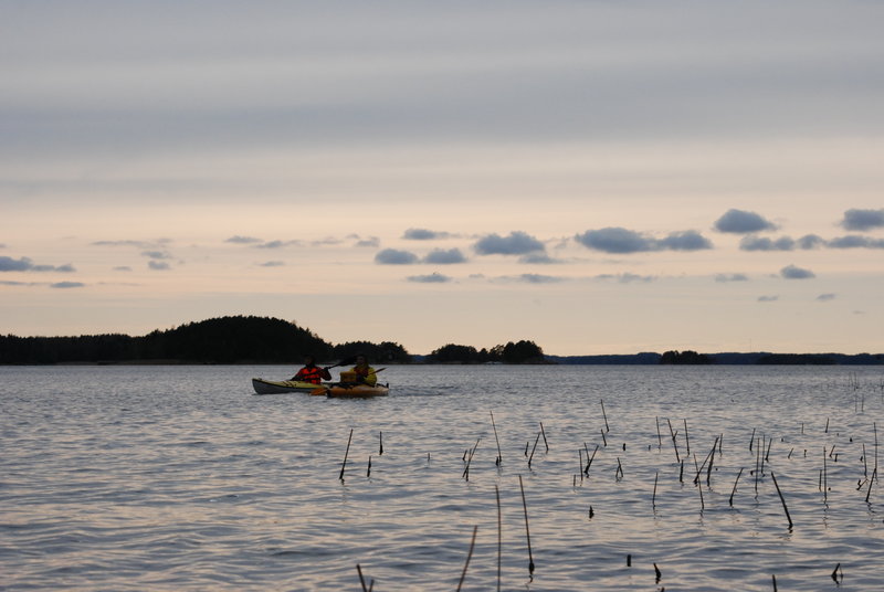Балтийское море в районе города Турку (Финляндия), 6 мая – 8 мая 2012.
