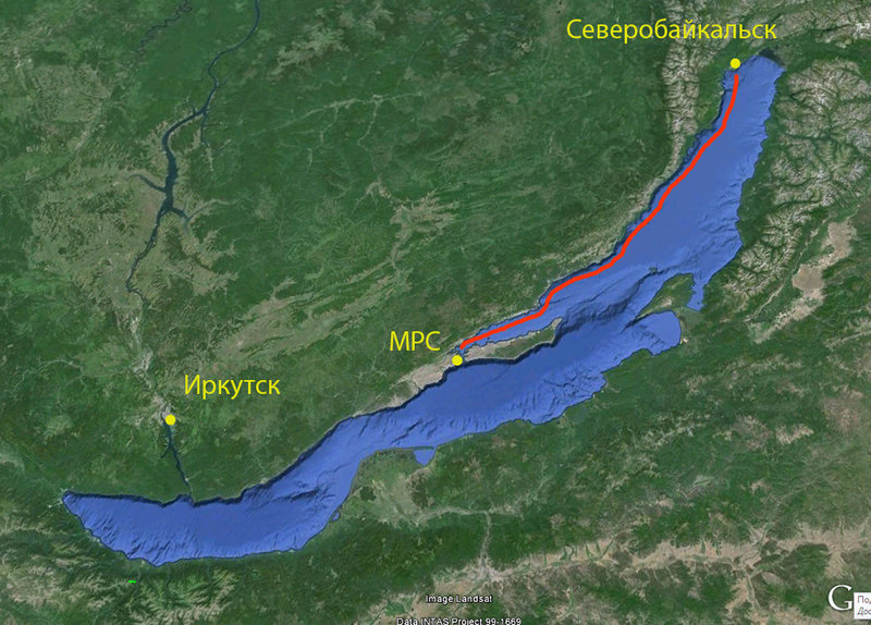  Теперь собственно о маршруте. На объективность не претендую, все сугубо личное имхо.  Пройдя&nbsp;на каяке&nbsp;полностью все западное побережье Байкала &nbsp;(а местами многократно) могу с уверенностью сказать что север Байкала - это лучший его кусочек, не тронутый, почти девственный и не покусанный туристами. С потрясающими пляжами, мощными суровыми горами, настоящей дикой природой и полным уединением.&nbsp;Север безоговорочно стоит того, чтобы приехать издалека и потратить на него пару-тройку недель для отдыха .  Логистика района проста, потому как почти все &nbsp;места вдоль маршрута непроходимые, и вариантов доставки не много. До Северобайкальска: Первый вариант.&nbsp;Бюджетно это можно сделать поездом или "Кометой" (рейсовый корабль два раза в неделю) . Поезд из Иркутска идет около 3 суток, "Комета" -12 часов. Цена с учетом питания в дороге выходит почти одинаковая. &nbsp;Выбор очевиден. Второй вариант. Удобен если вы на своей машине и с цельным каяком. Добираетесь до места финиша в МРС (4 часа в дороге). Переправляетесь&nbsp;на каяке&nbsp;через пролив в залив Загли . &nbsp;Далее по заранее купленным билетам садитесь на "Комету" и через 6 часов вы в Северобайкальске. Провозку цельного каяка лучше заранее обговорить при покупке билета. С МРС можно уехать на рейсовой маршрутке ( лучше бронь заранее), на "Комете" (по расписанию), либо заказ авто. При дефиците времени можно съэкономить пару дней, заказав трансфер не доходя МРС километров 50. То же самое в Северобайкальске.&nbsp;  О погоде сложно говорить. Нам снова повезло с идеальными условиями. Даже накупались вдоволь. И пусть наша безмятежность на фотографиях не вводит в заблуждение. На Байкале иногда бывает совсем по другому, с непроглядными туманами, шквалистым ветром и многодневными штормами.По ветрам расклад тоже относительно прост ). "Горная" может дунуть везде и неожиданно. "Баргузин"&nbsp;начинает цеплятьтолько ближе к Ольхону. "Верховик" с верхней части Байкала &nbsp;если дунет, то в спину. Ветер "Сарма" из ущелья одноименной реки страшен, но локален. У всех ветров есть свои признаки &nbsp;и если &nbsp;умеете их различать вы никогда не попадете в ж...., пардон, &nbsp;трудную ситуацию. Точно можно сказать, что летом на этом маршруте большинство возможных ветров направлены как бы вниз по побережью, по ходу нашего движения. С утра как правило штиль, задувать начинает лишь к обеду.  Зверь, как вы поняли из отчета, есть и много. Фаеры с собой в близком доступе обязательны. Даже если за ближайший кустик собрался. )) Оружие там запрещено. Остатки продуктов, особенно рыбу, нужно тщательно утилизировать. В лодке ничего из пахнущих продуктов на ночь не оставлять, иначе утром рискуете увидеть ее в разорванном в клочья виде.  Большая часть маршрута проходит вдоль заповедника, где сейчас требуется разрешение. Граница проходит по урезу воды. Кое-где эта граница уходит вглубь тайги, и в этих местах на побережье можно не бояться инспекторов. График ночевок можно составить как раз с учетом этих мест. Карта границ есть в интернете. Разрешение выдают в конторе Иркутска, пытаясь навязать кучу платных услуг, которые вы сами себе же и окажете )) Рекомендую взять на 3-4 ночевки, не более, чисто для отмазки от инспекторов, без каких-либо услуг, &nbsp;но с обязательной припиской что "в связи с форс-мажором возможно отклонение от дат на +-3 дня".  Костры как бы запрещены, могут&nbsp;впаять&nbsp;штраф &nbsp;при определенных обстоятельствах. Мы же брали газ, а по вечерам жгли костры только на камнях, далеко от травы, почти у самого прибоя. И не из боязни быть оштрафованными, а просто из соображений безопасности. Сухостоя много, ветер сильный, в миг все вспыхнет от уголька. Дров уйма, в радиусе 15 метров от тагана на весь вечер хватало.Потенциально опасные места на маршруте - это скальные прижимы. Их несколько на маршруте. Наиболее протяженные от м. Кочериковский до м. Хардо длиною около 17 км , между мысом Кулгана и Калтыгей 8 км, и район мыса Зама - 6 км. &nbsp;Также стоит быть аккуратным &nbsp;при обходе мысов и напротив глубоких ущелий, таких как р. Сарма.&nbsp;Сотовая связь примерно на 60-70% маршрута не ловит. Из тех что ловят лучшие - &nbsp;Теле2 и МТС. Продукты Можно закупиться в Северобайкальске, село Байкальское, поселок Онгурены, поселок Курма и район туристических баз в проливе Малое Море.  Надеюсь мой фотоотчет сподвигнет кого-нибудь на такую же поездку, и он, так же как и мы, откроет для себя этот прекрасный край.... :-)ПС: этим фотоотчетом я&nbsp;неожиданно для себя&nbsp;&nbsp;"закрыл" на этом сайте все западное побережье Байкала и плюсом остров Ольхон, обшая протяженность береговой линии &nbsp;которой около 1000 км. Приятно ))