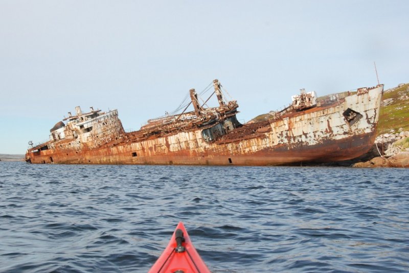 Баренцево море на морских каяках, ЗАТО &quot;Островной&quot;. 22 августа - 1 сентября 2016.