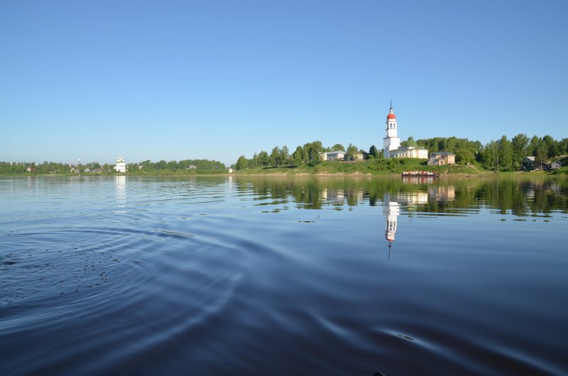 Сплав на каяке по реке Сухона