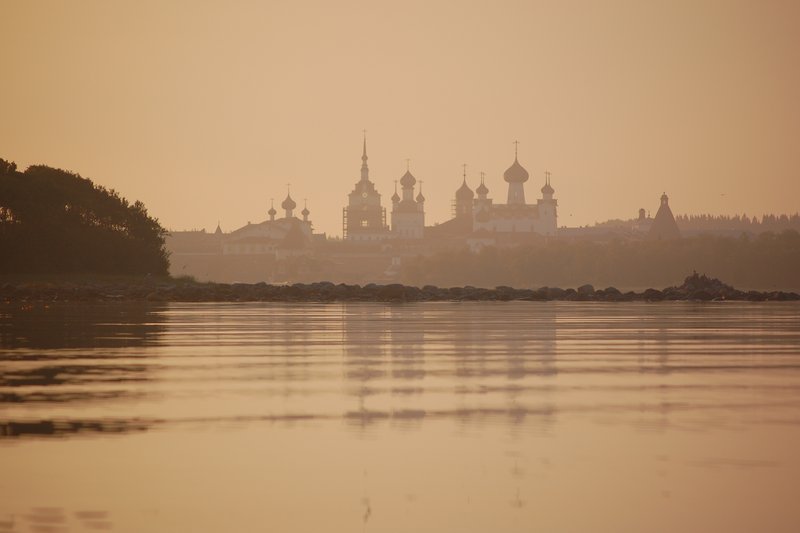 Одиночная прогулка на морском каяке. Белое море 2011 Кемь-Кузова-Соловки