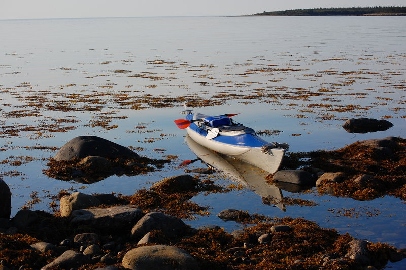 Одиночная прогулка на морском каяке. Белое море 2011 Кемь-Кузова-Соловки