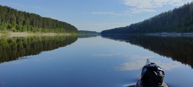 Сплав на каяке по реке Сухона