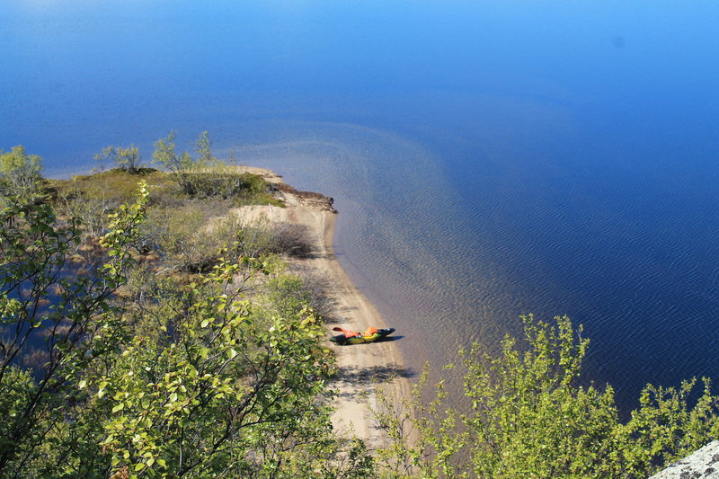 На каяке по озеру Налъявр