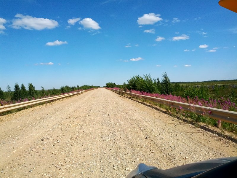 Участок до Мезени тоже по-своему красив.