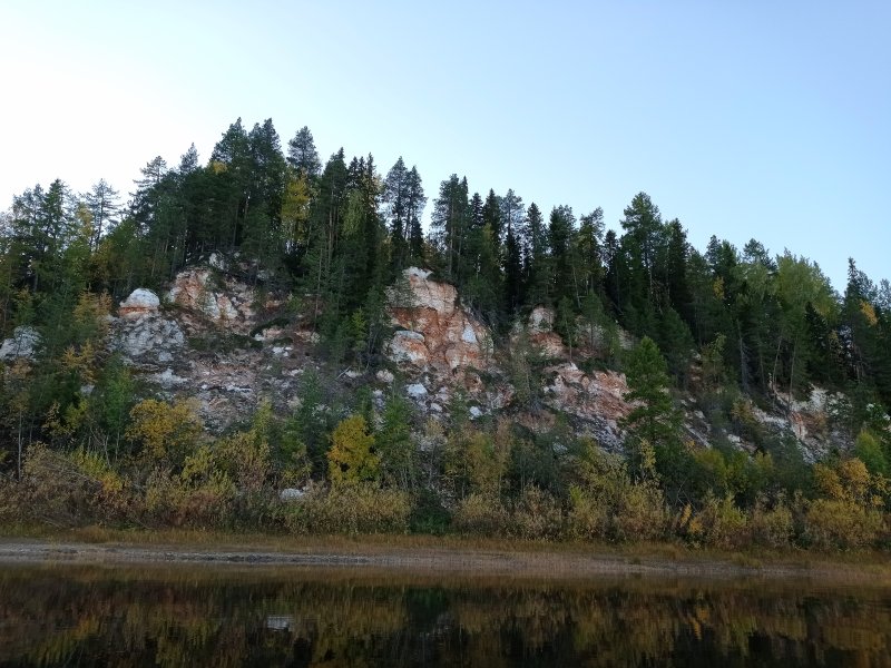 д. Пинега - с. Холмогоры, осенний сплав на морском каяке, 3 дня, 140км