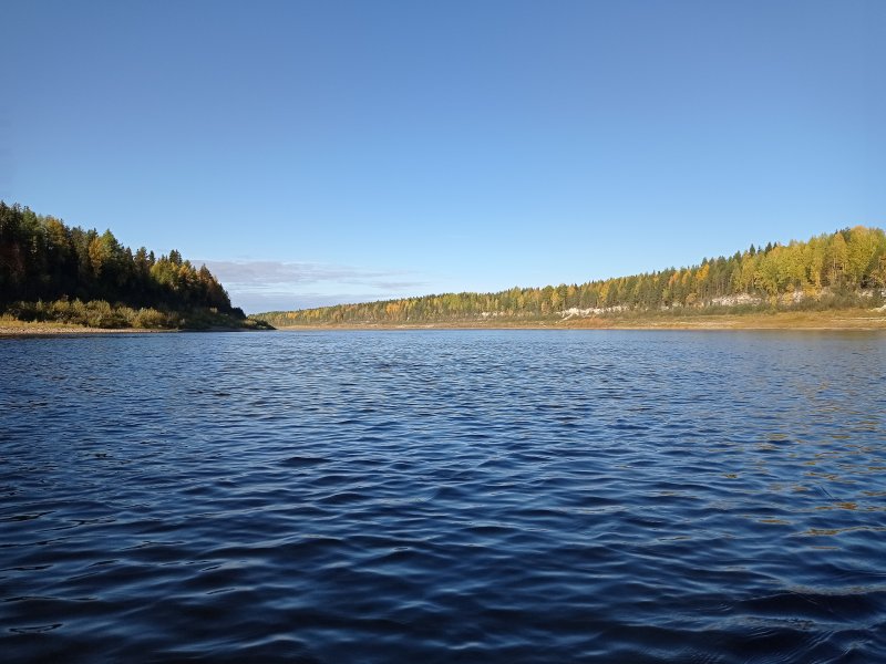 д. Пинега - с. Холмогоры, осенний сплав на морском каяке, 3 дня, 140км