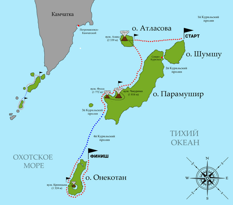 Курильский Трип 2015. Анонс экспедиции на морских каяках