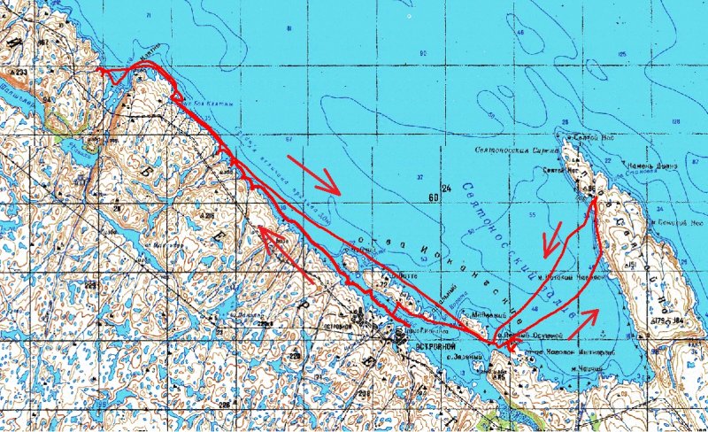 Баренцево море на морских каяках, ЗАТО "Островной". 22 августа - 1 сентября 2016. Баренцево море на морских каяках, ЗАТО "Островной". 22 августа - 1 сентября 2016.