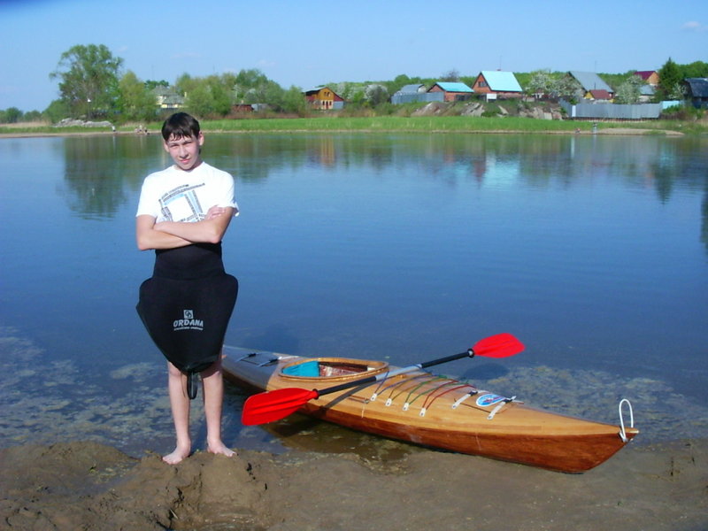 Покатушечки. Самодельный морской каяк из реек